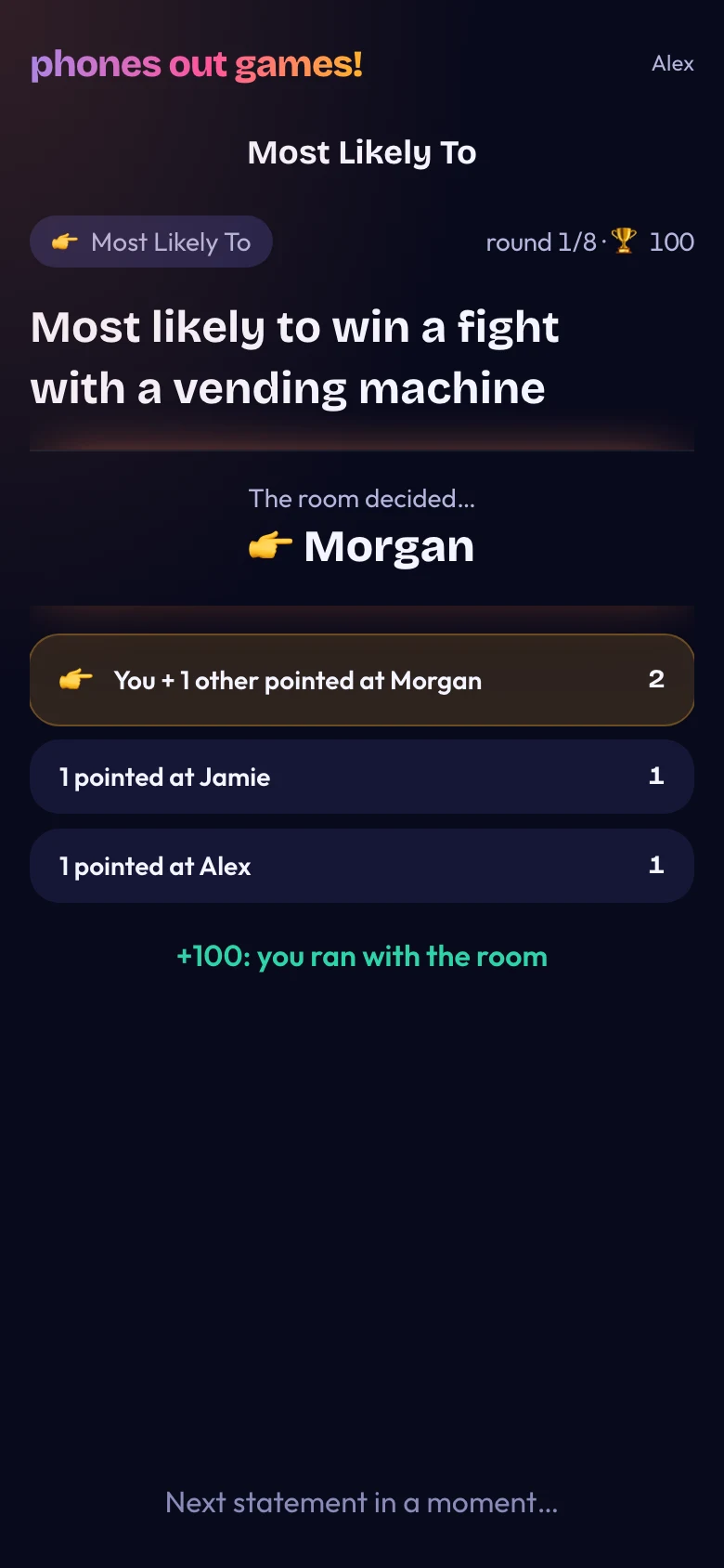 Most Likely To phone screen: See the reveal